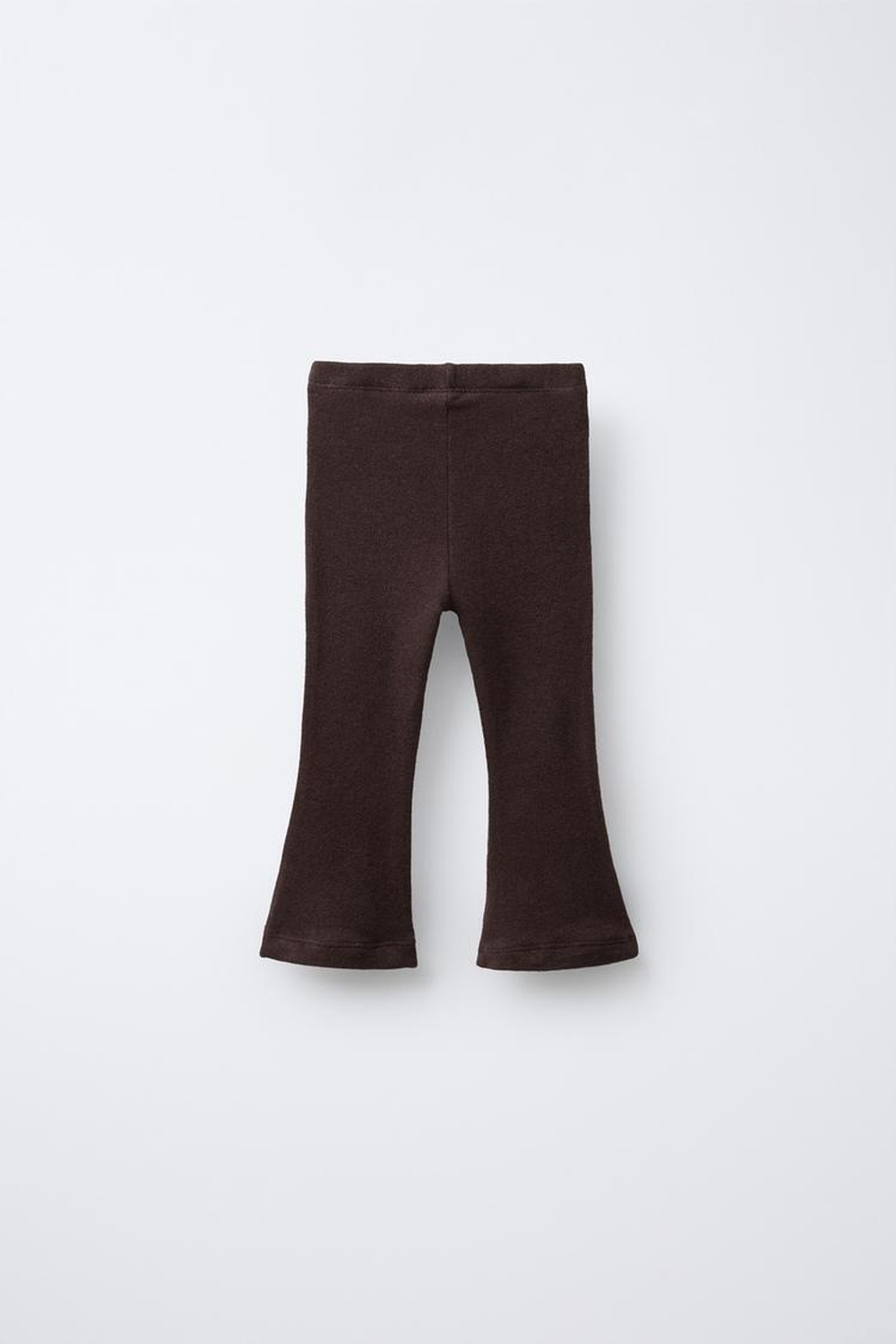 ZARA ЛЕГИНСЫ FLARE SOFT TOUCH, ШОКОЛАДНЫЙ