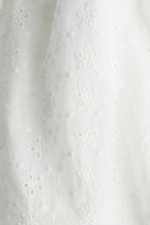 Шорты broderie anglaise с высокой талией