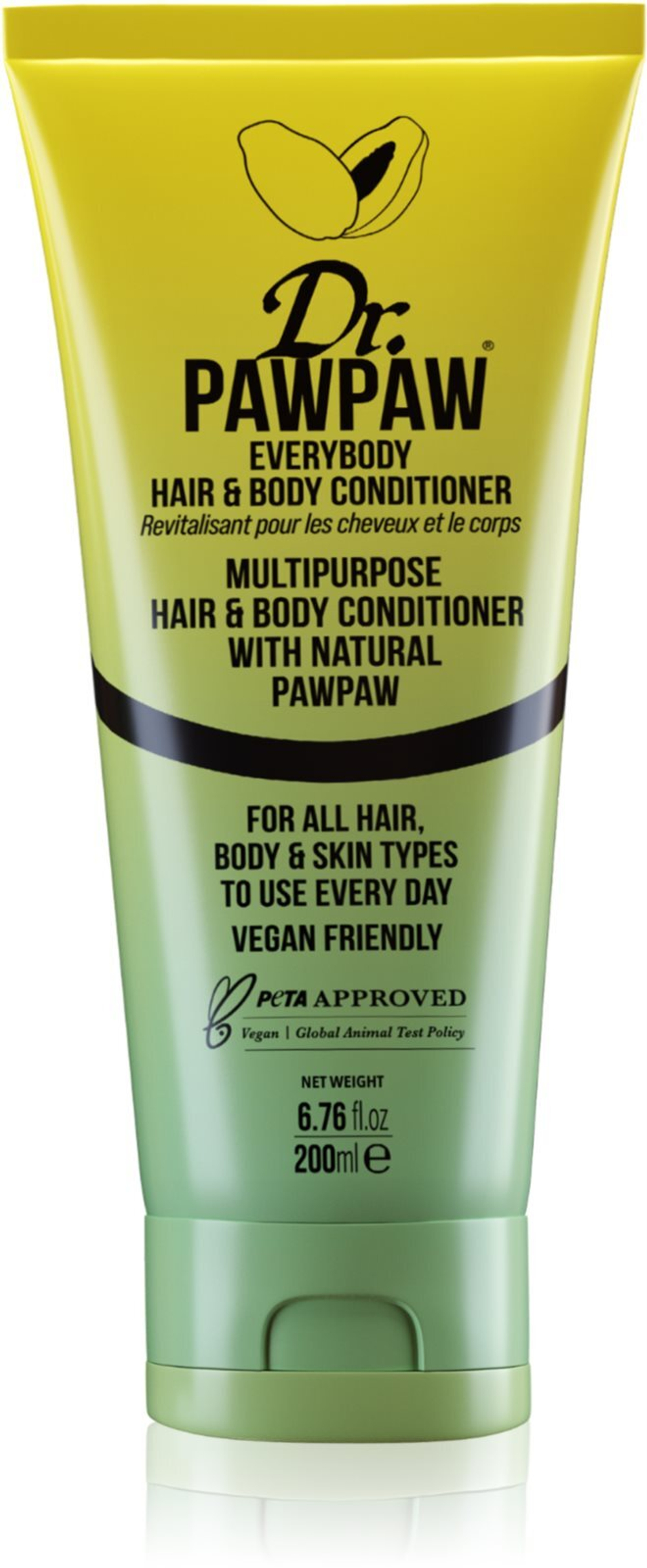 Dr. Pawpaw Everybody - кондиционер для волос и тела /   200  ml  / GTIN 5060372800740