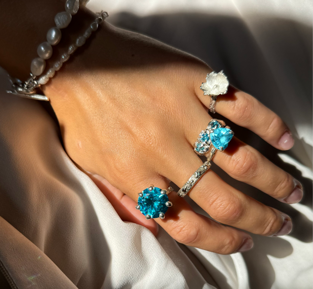 Кольцо Blue La Princesse