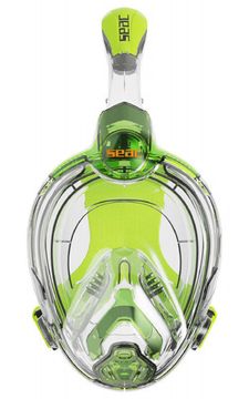 Маска полнолицевая детская Seac Libera junior Green/Lime