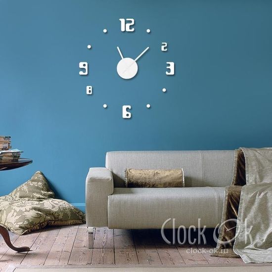 Настенные 3D часы Fashion