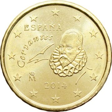 10 евроцентов 2014 Испания (10 euro cent)