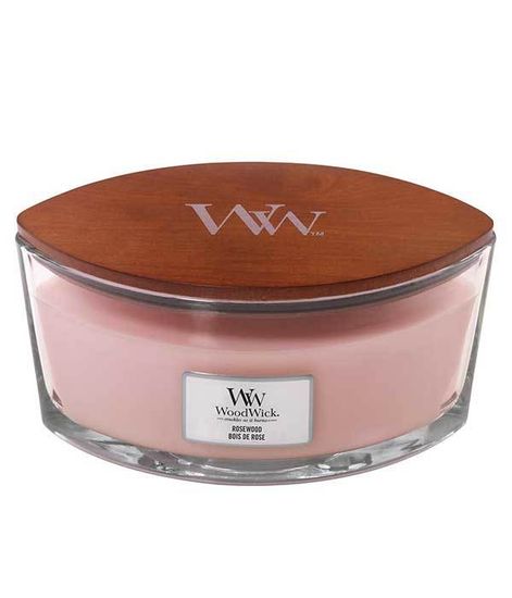 Розовое дерево, ароматическая свеча эллипс, WoodWick