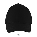 Бейсболка SOLAR, 6 клиньев