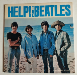 Винтажная виниловая пластинка LP The Beatles Help (Japan 1965) (No Obi) (Red Wax Vinyl)