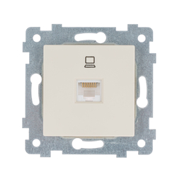 "Аксиома" Механизм розетки низковольтной ПК скрытой установки РК1-458 "с/к" Кунцево Электро