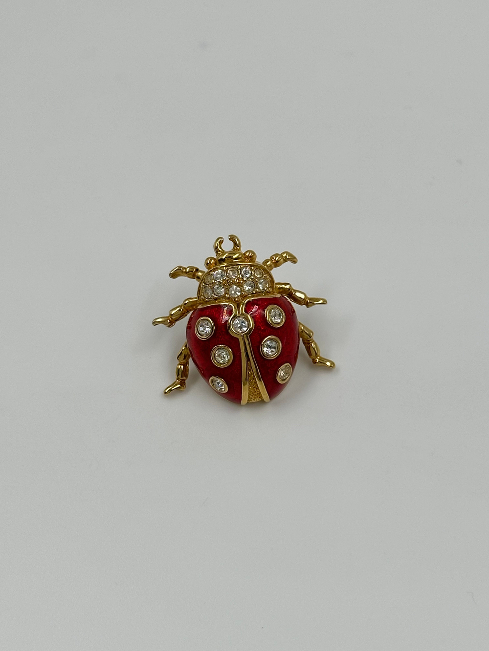 Брошь-пин Божья коровка Christian Dior