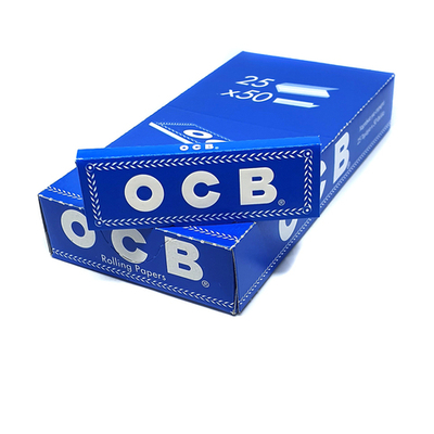 Бумага для сигарет блок "OCB" Blue Single 50л*25шт