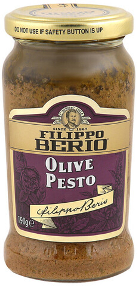 Filippo Berio соус Песто с маслинами, 190 мл