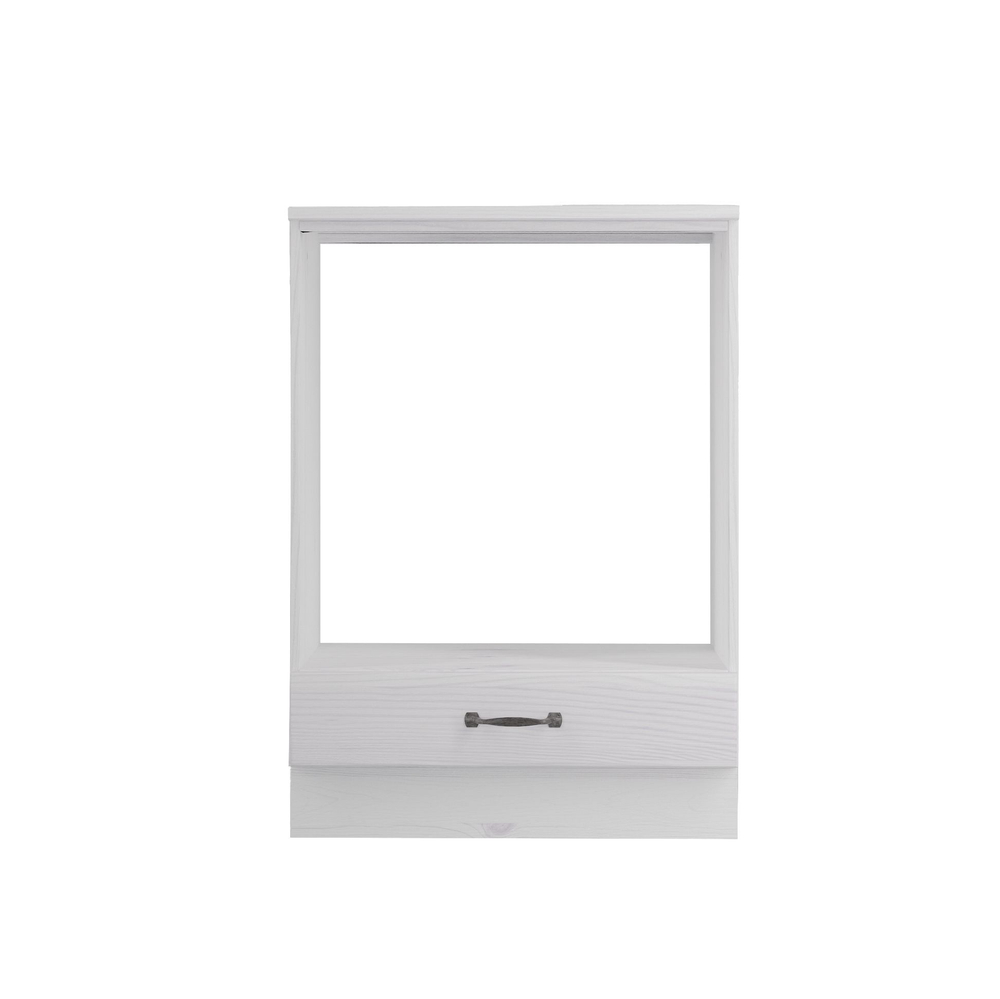 Кухонный модуль напольный, 60х60х85, Стокгольм Светлый, под духовой шкаф, с ящиками, со столешницей, из массива дерева, белый, Dipriz