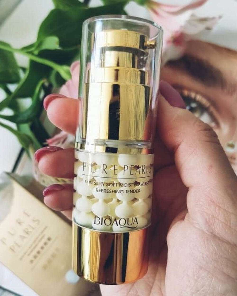 Крем-гель для кожи вокруг глаз с жемчугом, 25г