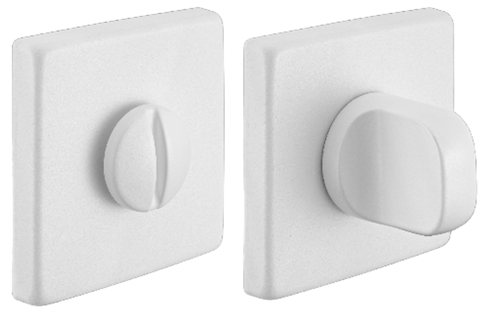 Завертка сантехническая Morelli Luxury LUX-WC-SQ BIA Цвет - Белый