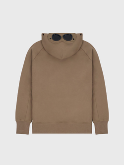 Худи C.P. Company Diagonal Raised Goggle Beige