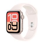 Умные часы Apple Watch SE 3 (2025) GPS, 44mm, Starlight Aluminium Case with Light Blush Sport Band, M/L