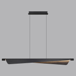 7017/24LA HIGHTECH ODL25 281 Подвесной светильник c сенсорн. выкл (диммер яркости) металл/акрил черн. брашинг IP20 24W CRI 90 3000K 220V LINEA