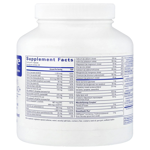 Pure Encapsulations, Питательные вещества для женщин, 180 капсул