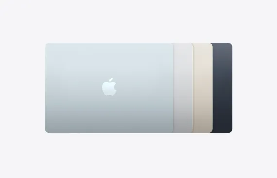 Ноутбук Apple MacBook Air 15" (M5, 24 ГБ, 1 ТБ SSD) Сияющая звезда (MDVF4)