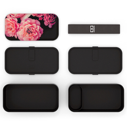Ланч-бокс mb original flower, mood black