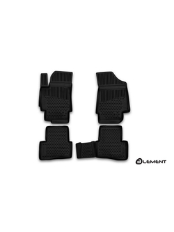 Коврики в салон для HYUNDAI Creta (I, Ip), 2016-2021, 4 шт. (полиуретан) ELEMENT2062210K