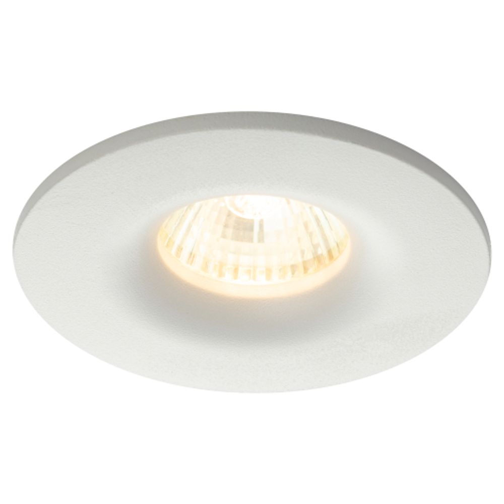 Встраиваемый светильник алюминиевый ЭРА KL105 WH MR16 GU5.3 белый