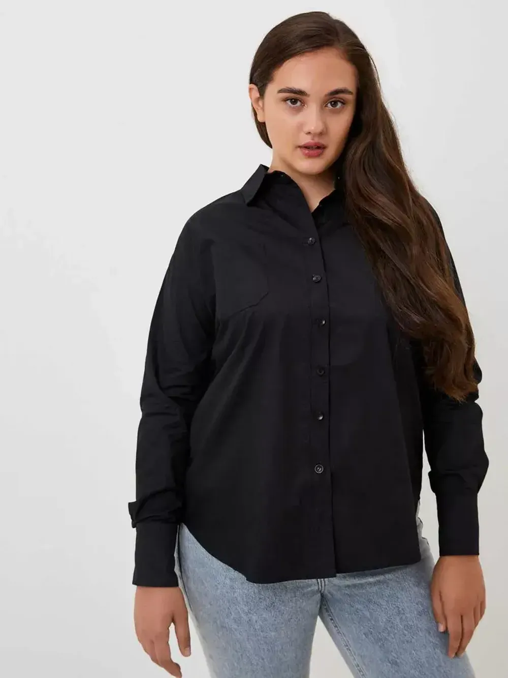 Рубашка  оверсайз