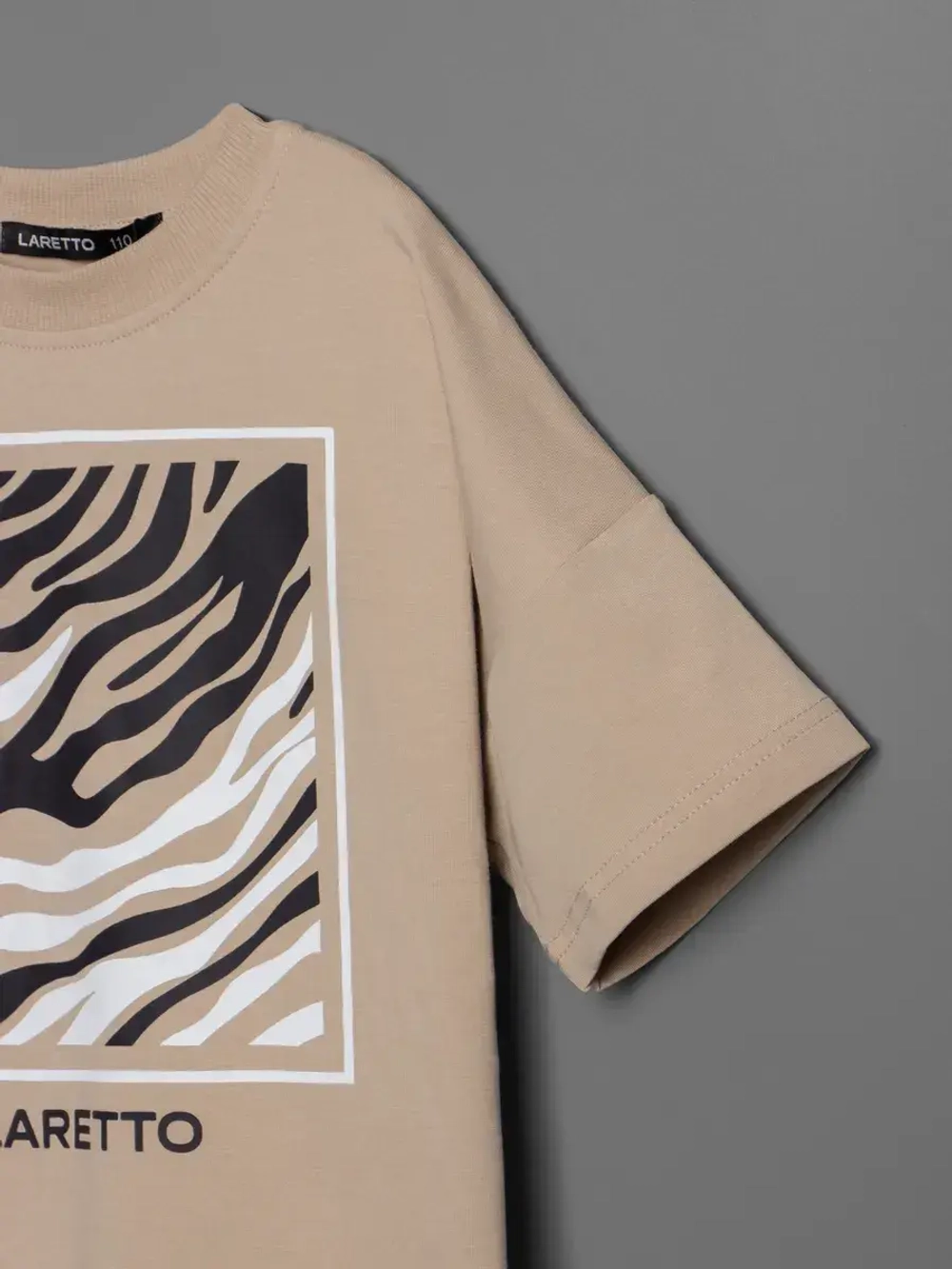 Летний костюм для девочки с лосинами