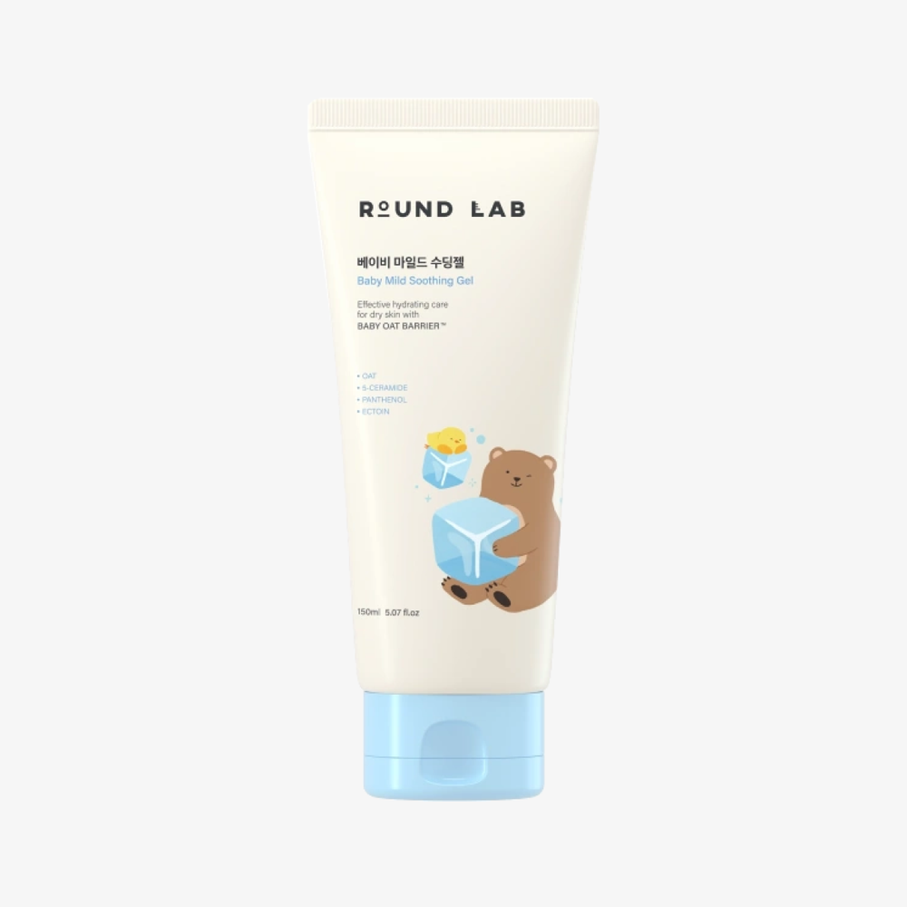 ROUND LAB Детский успокаивающий гель для лица и тела Baby Mild Soothing Gel (150 мл)