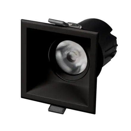 Светильник MS-FLOW-BUILT-S85x85-12W Warm3000 (BK, 55 deg, 230V) (Arlight, IP20 Металл, 5 лет) 055924