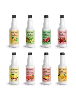 Основа для коктейлей и напитков Черная смородина-Малина 1 кг