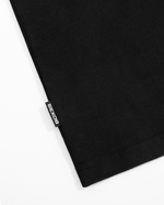 Футболка свободного кроя, черный, размер XL