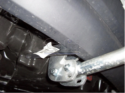 Фаркоп оцинкованный Galia R074A для Renault Megane II 2003-2008 (classic) седан/универсал, Megane III универсал 2008-(паспорт и сертификат в комплекте)(без электрики)