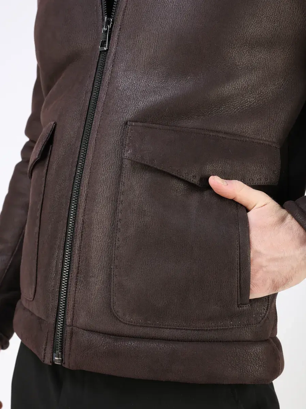 Дубленка зимняя натуральная