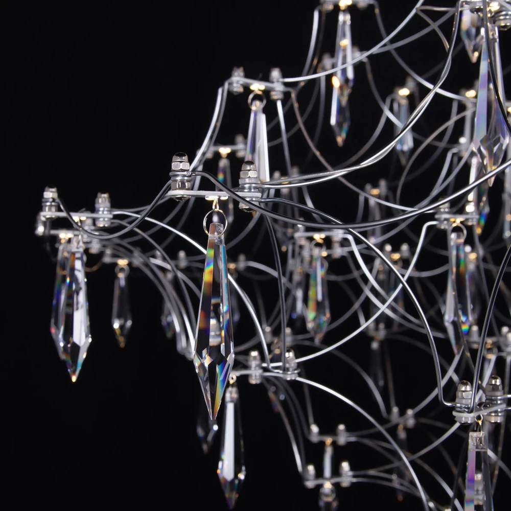 Подвесная люстра Loft It MIRA 10259/800 Silver Asfour