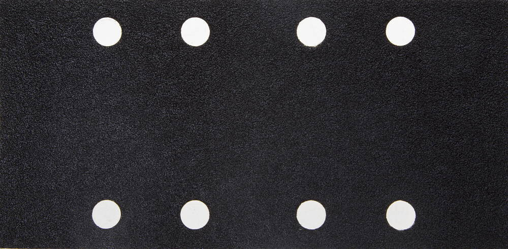 Лист шлиф. универсал. URAGAN ″Оптимален для твердых пород дерева″ 8 отверстий по линии, для ПШМ, P100, 80х166мм, 50шт