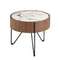 Журнальный столик Angel Cerda 2139 из ореха и керамики