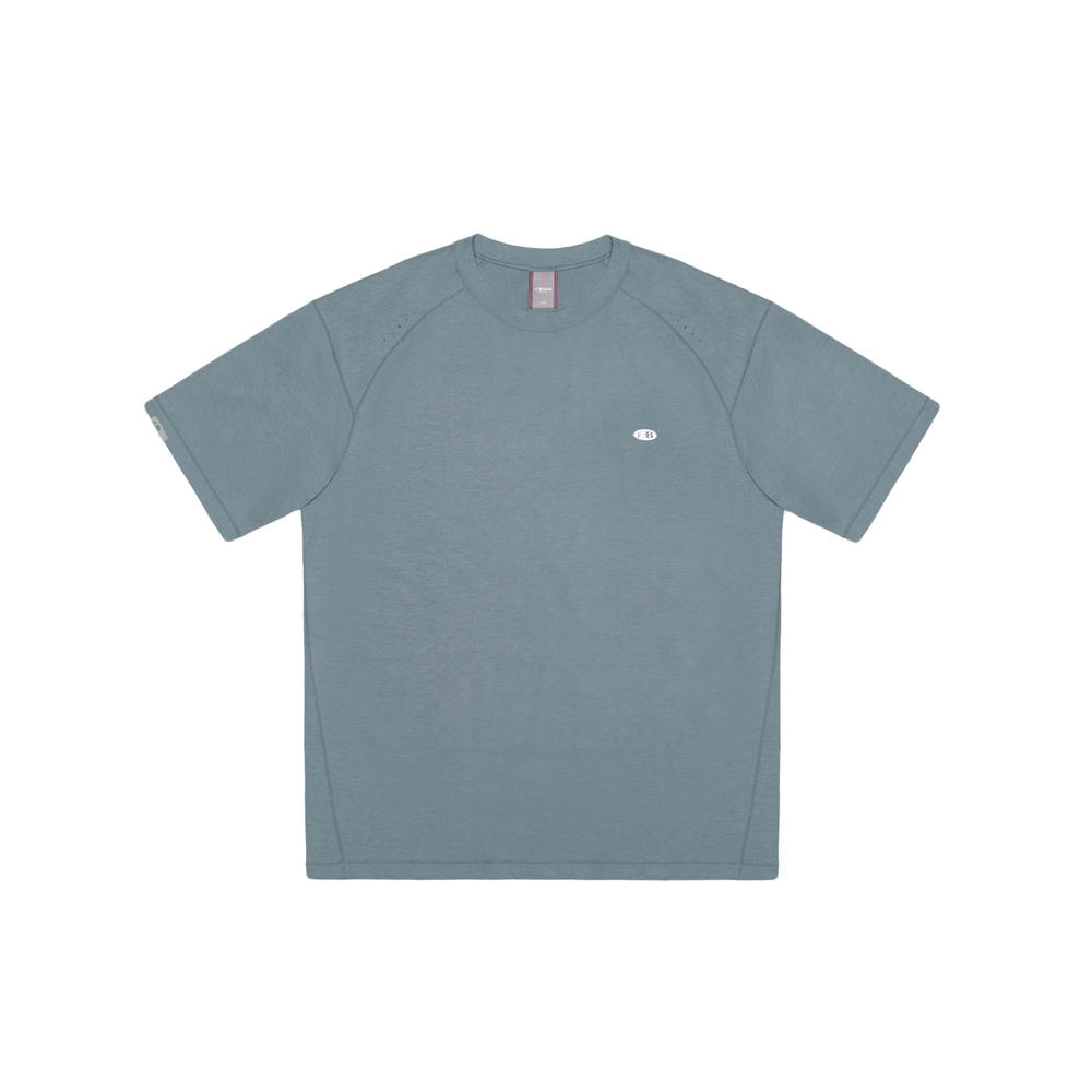 Футболка Blue Monte Short-Sleeved Breathable Sports T-Shirt "Blue-Gray"