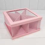 Коробка сборная 30х30х15 см (Розовый)