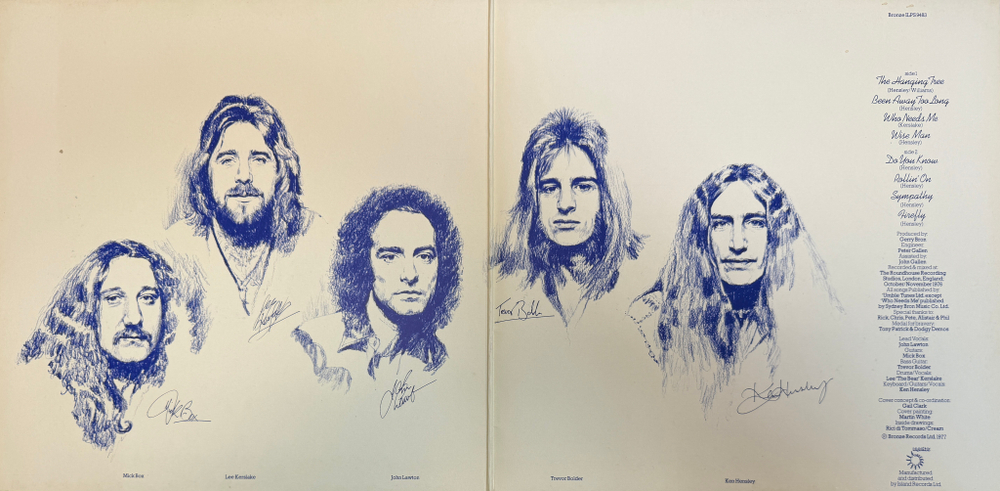 Uriah Heep - Firefly (Англия 1977г.)