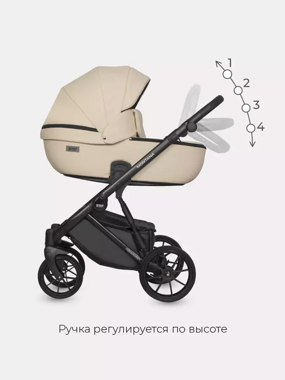 Коляска MONTANA ECCO (2 в 1) (RIKO BASIC)