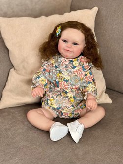 Кукла Реборн мягконабивная 60см в пакете (FA-354)