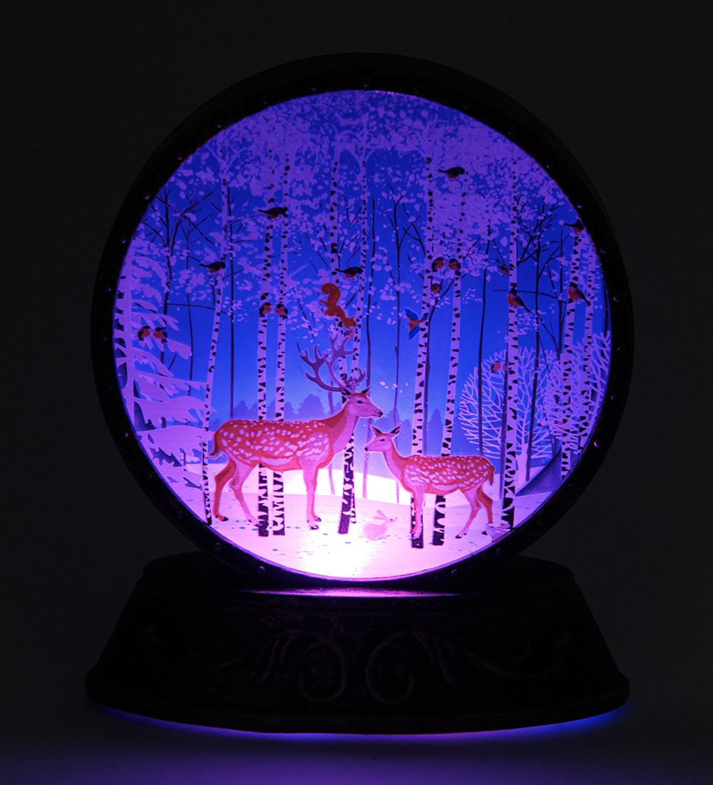 XM-840/2 Новогодняя миниатюра с подсветкой