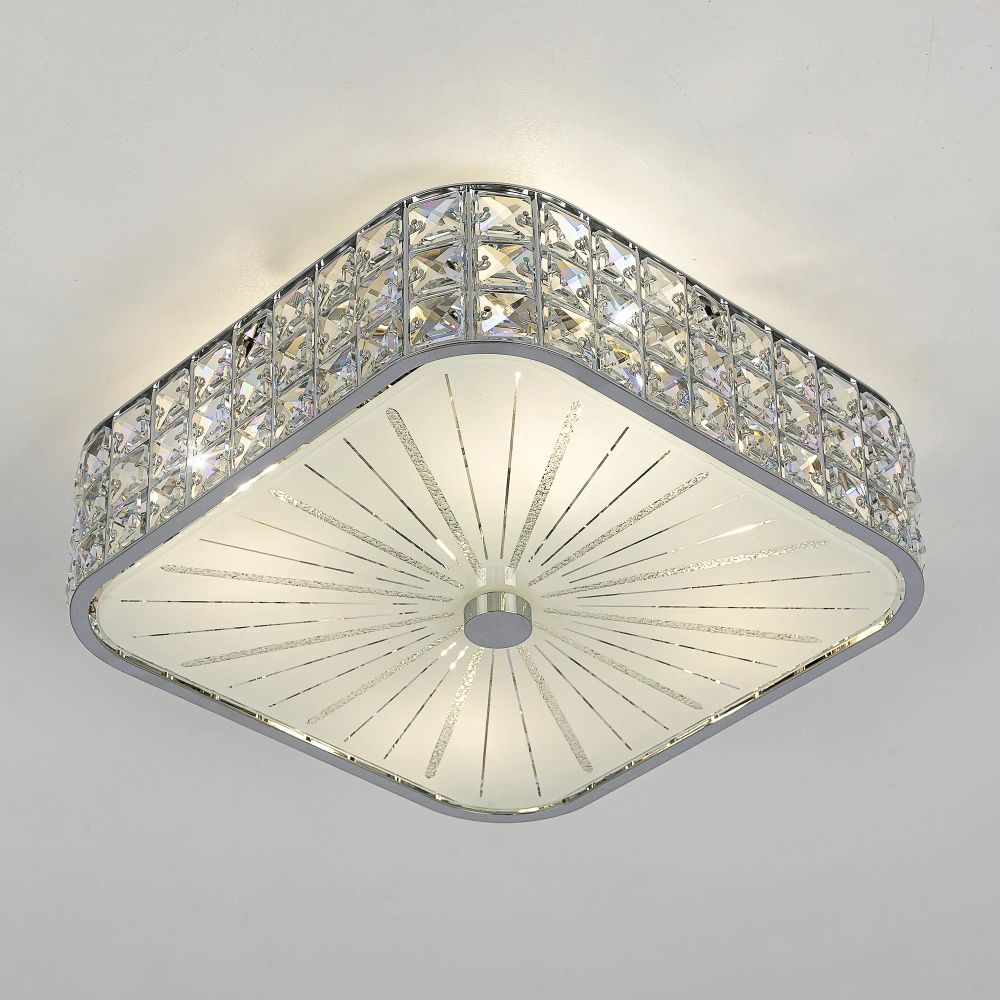 Citilux Портал CL324241 Люстра хрустальная Хром