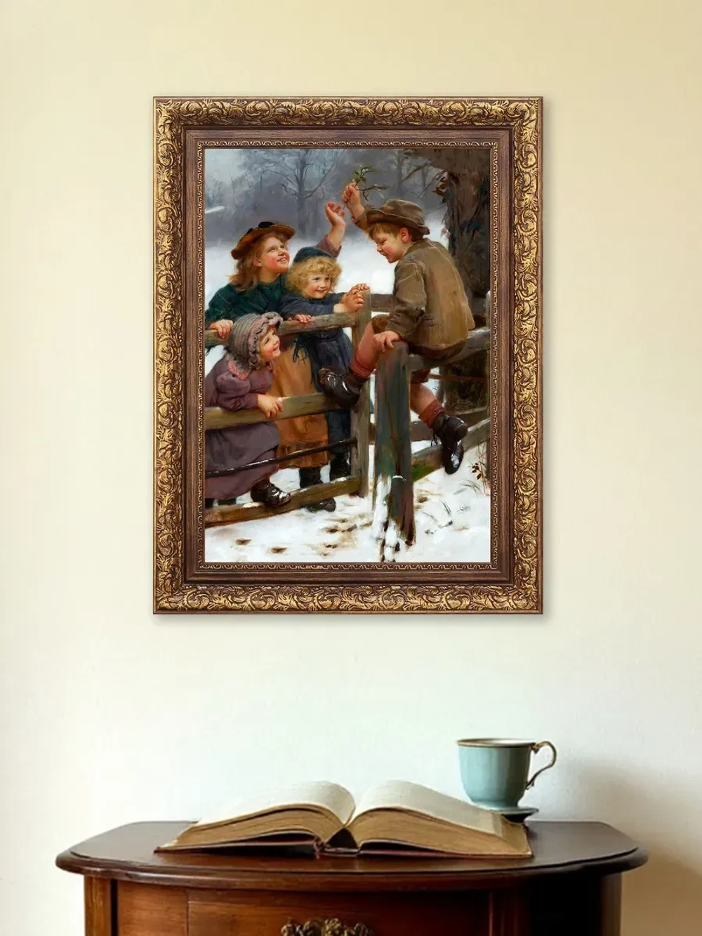 Картина на стену интерьерная на холсте "Дети"