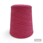 Пряжа Zegna Baruffa Cashwool 2/48 (100% мериносовая шерсть), 2400м/100гр, фуксия меланж