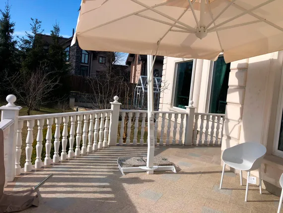 Зонт для кафе профессиональный  Pompei Braccio, 350х350 см