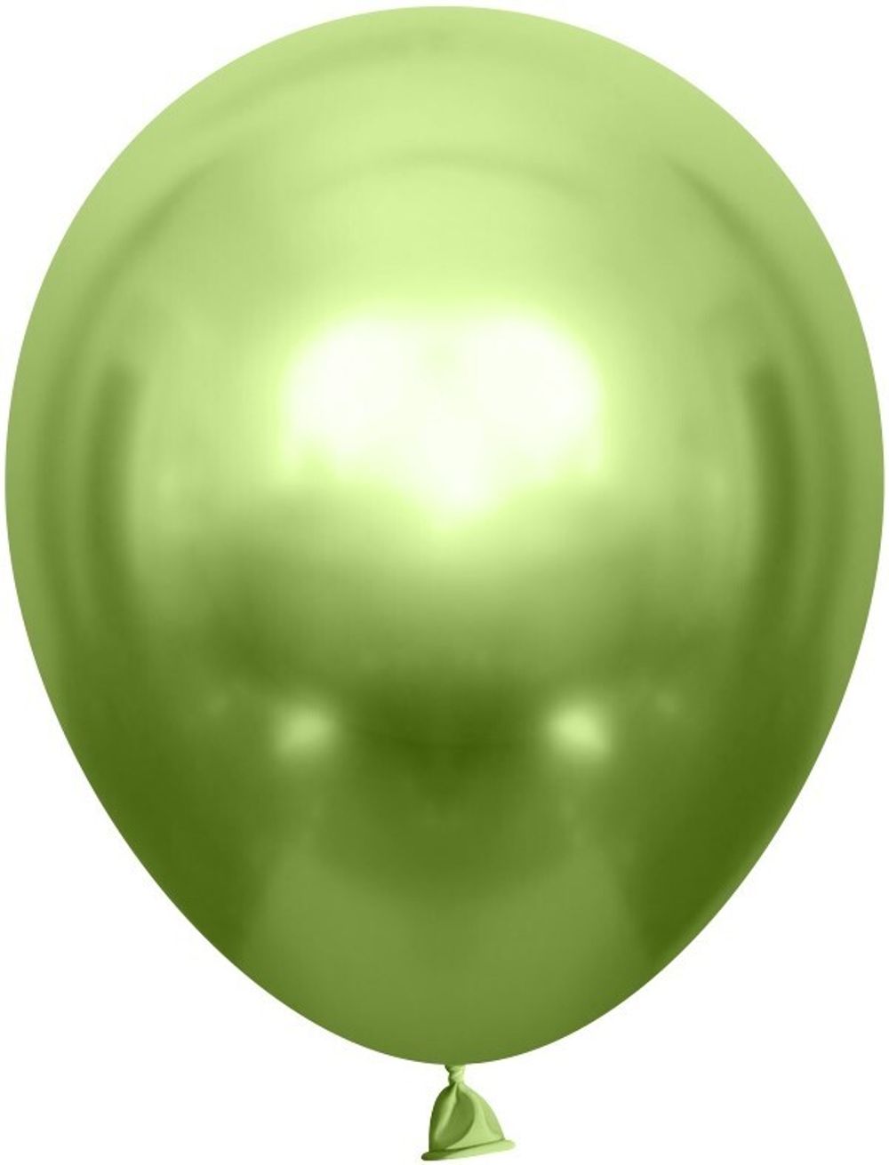 Шар (5''/13 см) Лайм, хром, 50 шт.