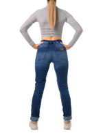 Мотоджинсы Starks ZENA LITE , жен., Slim fit, стрейч, Синий, Stonewash (27)