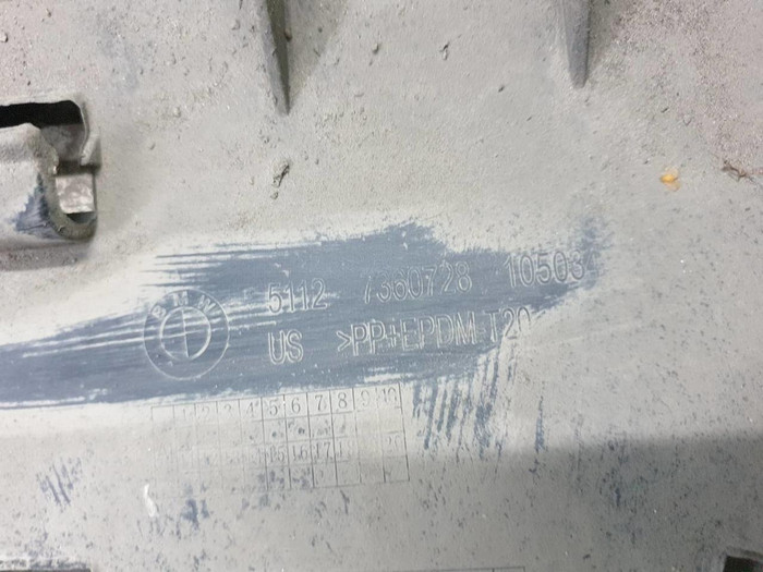 Юбка заднего бампера BMW X6 F16 (2014-2020)