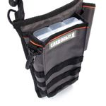 Сумка рыболовная поясная &quot;СЛЕДОПЫТ&quot; Fishing Pocket Hip, 30х22х6 см, цв. серый + 1 коробка LUNO 18/5/